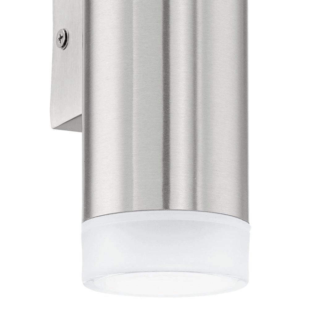 Led buitenlamp Riga led Up - Down metaalgrijs Eglo 9002759927363