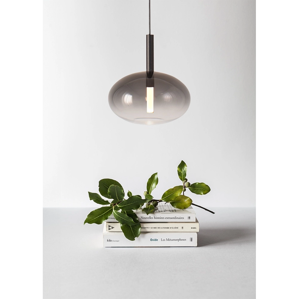 Hanglamp Ø 24cm Lido Onion met smoke-fading glas Masterlight 8718121324715
