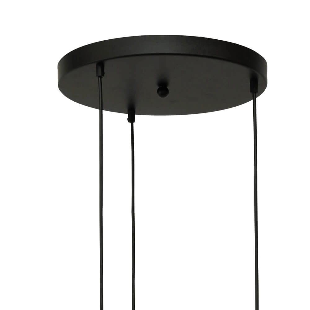 Pendel hanglamp Lava 3x goud glas Masterlight 8718121286419