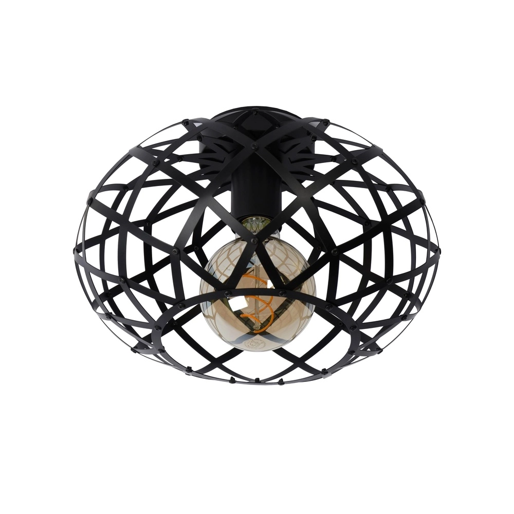 Plafondlamp Wolfram zwart