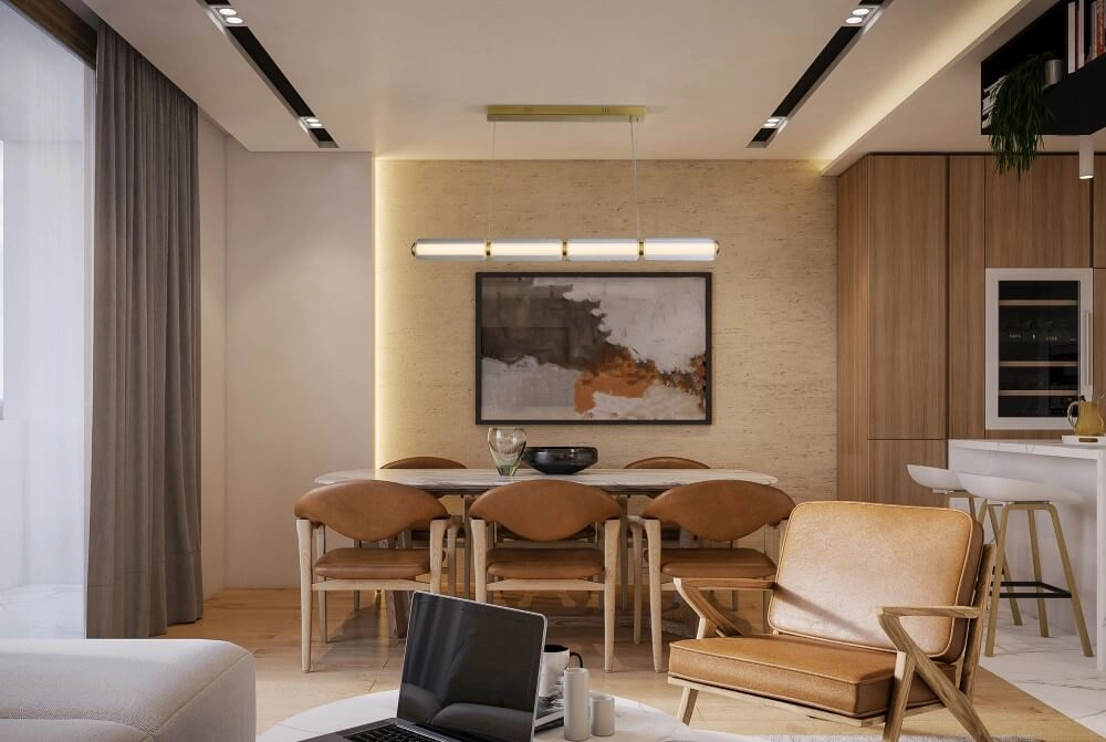 Moderne hanglamp Mod messing Searchlight 5053423271101