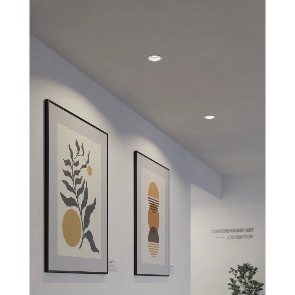 Zigbee inbouwspot Carosso-Z wit - rond Eglo 9008606259823