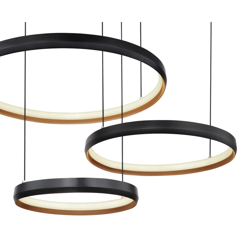 Zwarte hanglamp Halli design Globo 9007371434657
