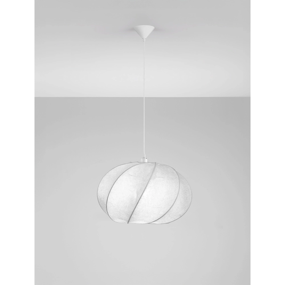 Hanglamp Bora wit Ø 55cm Lyora 5212017477446