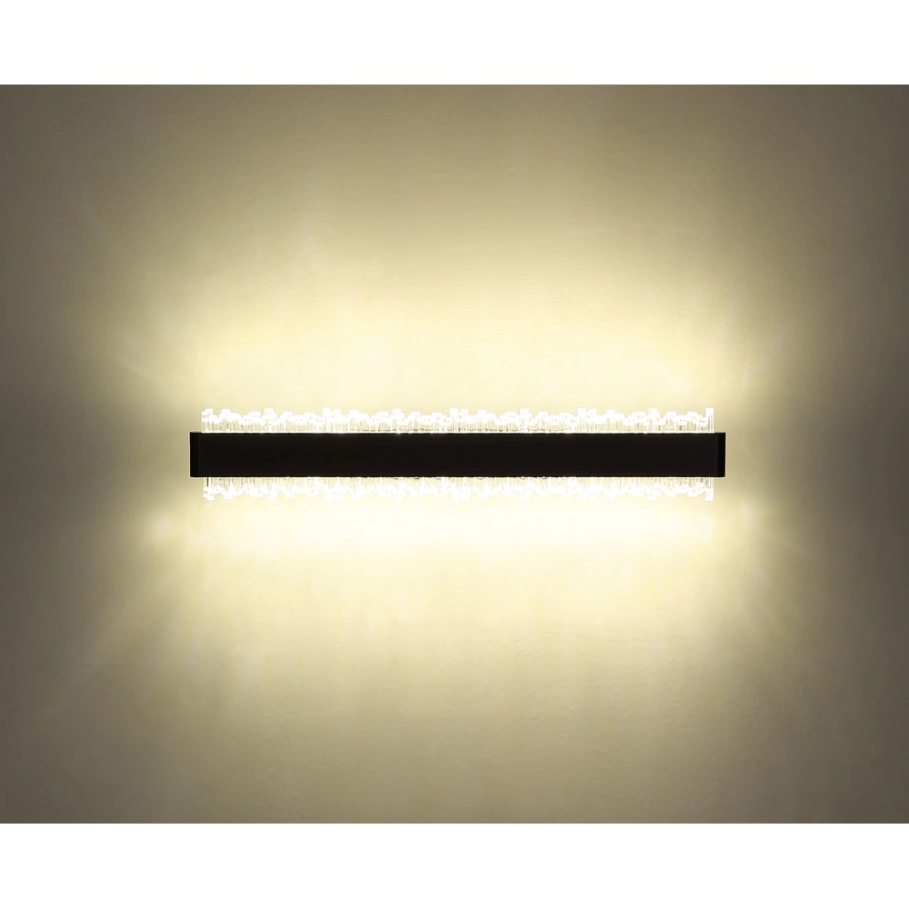Zwarte wandlamp Stalagmita 48cm Globo 9007371566754