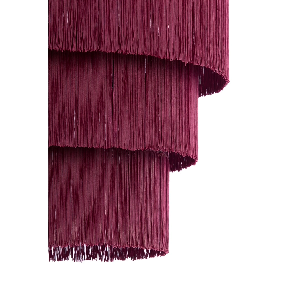 Touwtjes hanglamp Malaika Ø 45cm - donker paars Light & Living 8717807834036