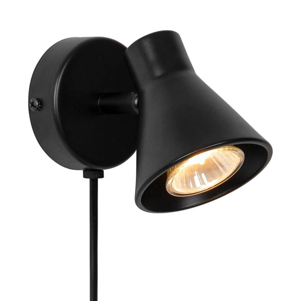 Wandlampje Eik zwart Nordlux 5704924011474