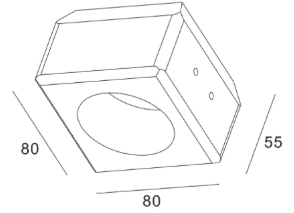 Gips inbouwspot Henry Artdelight 8719831730544