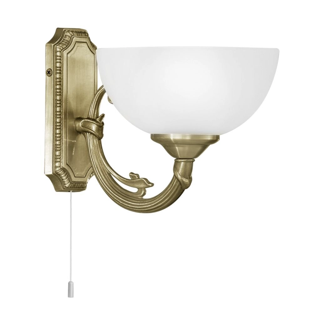 Wandlamp Savoy goudbrons