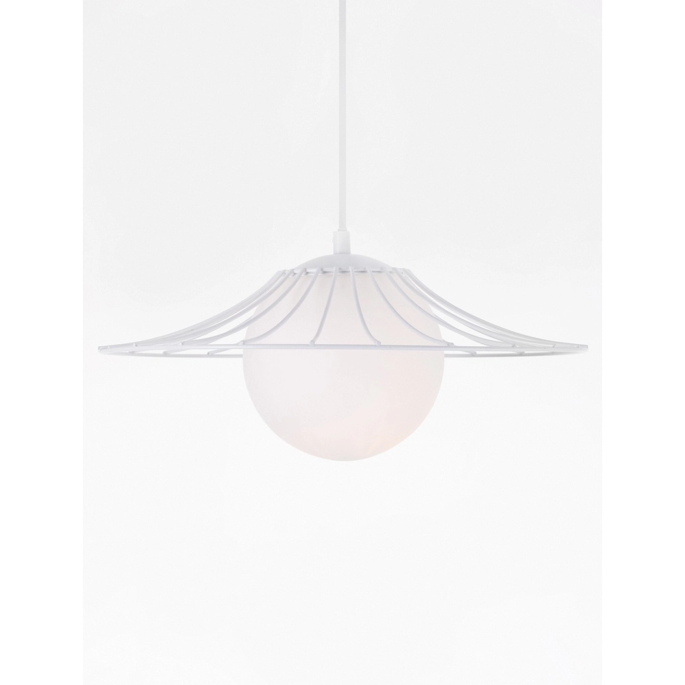 Witte hanglamp Fly Ø 36cm Lyora 5212017436238