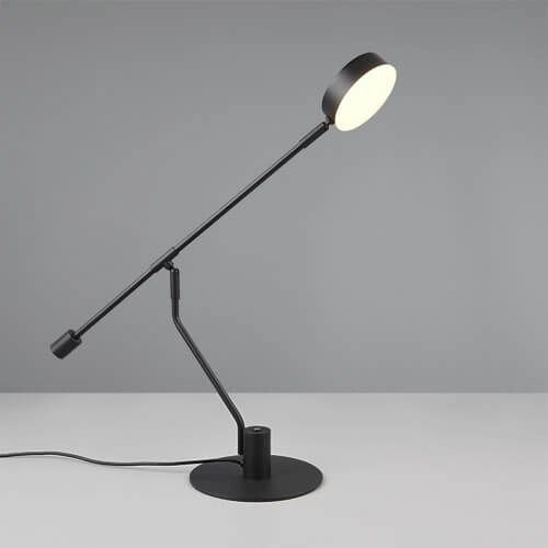 Led bureaulamp Manduro zwart Trio 4017807615999