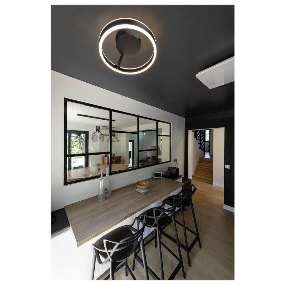 Design plafondlamp One 60 zwart Ø 60cm SLV 4024163298490