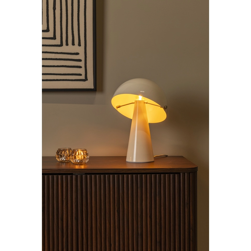 Tafellamp Barone crème 23cm Lucide Vibes 5411212650078