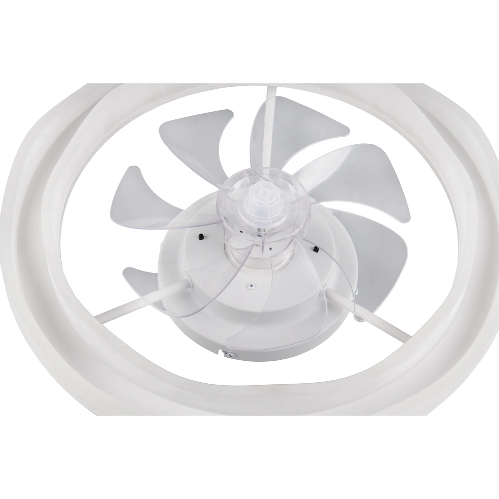 Witte ventilator Skaulo design Ø 50cm Trio 4017807698831