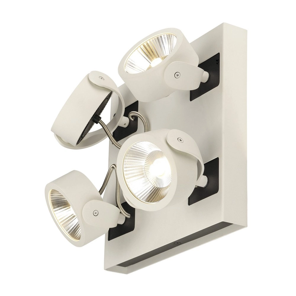 Richtbare spots Kalu Led 4-lichts - 4x60w wit