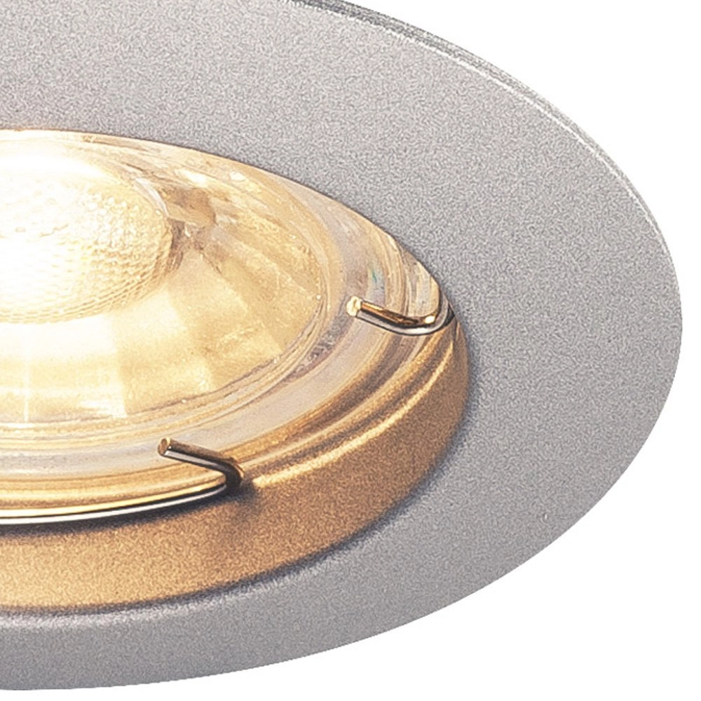 Plafond inbouwspot Pika grijs SLV 4024163190091