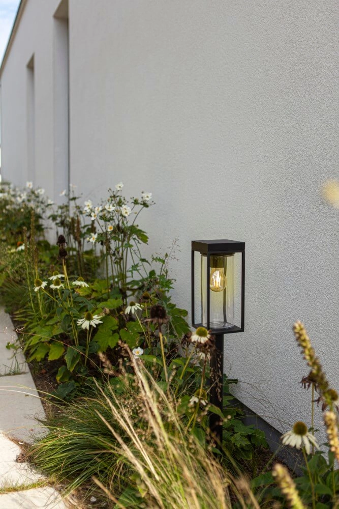 Staande tuinlamp Flair zwart solar Lutec 6939412070766