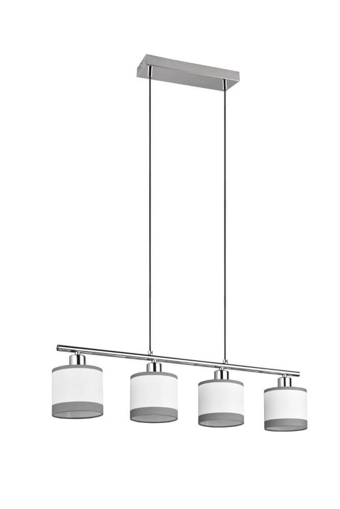 Hanglamp Davos wit 4-lichts