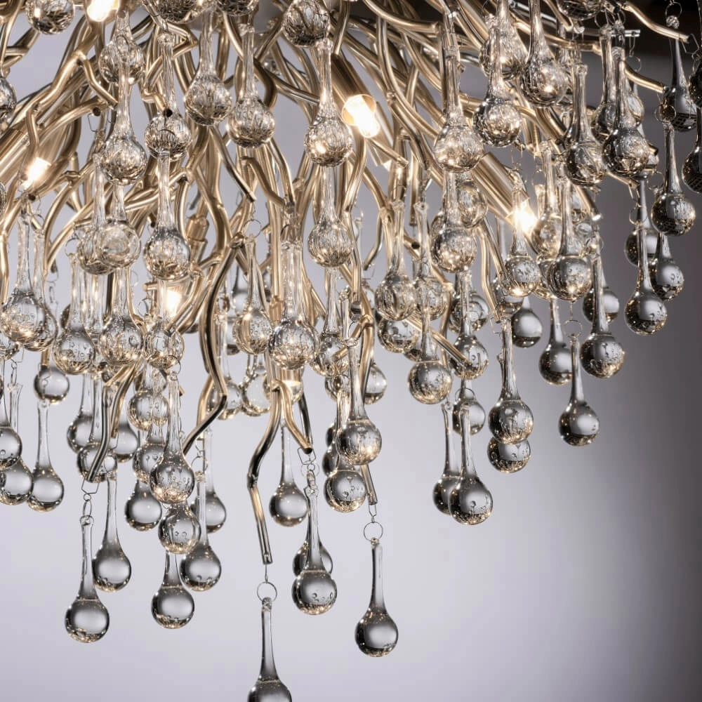 Kroonluchter Icicle metaal 50cm Paul Neuhaus 4012248352090