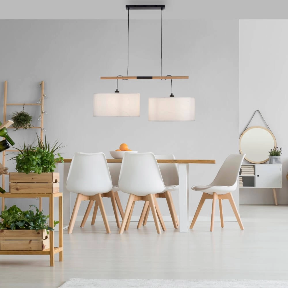 Witte hanglamp Green Sofie duo Just Light 4043689995003