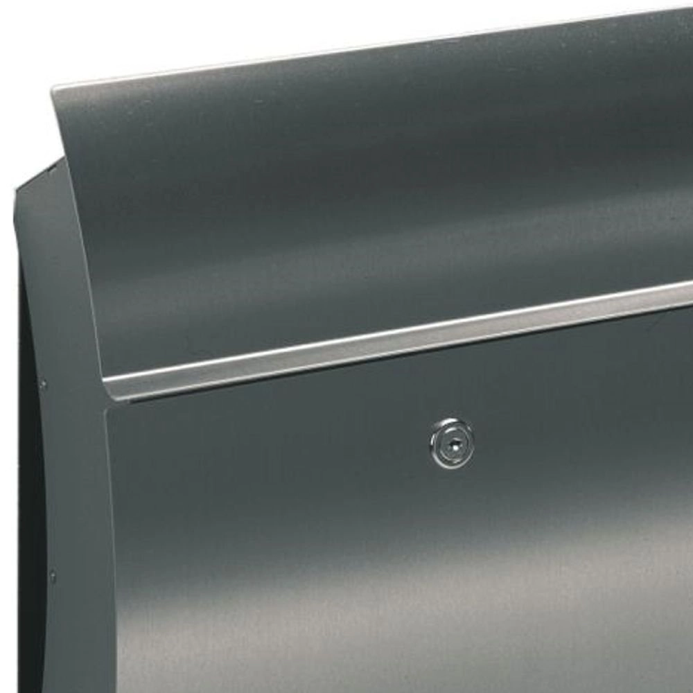 Rvs brievenbus Letter Design 50cm grijs Albert 4007235907704