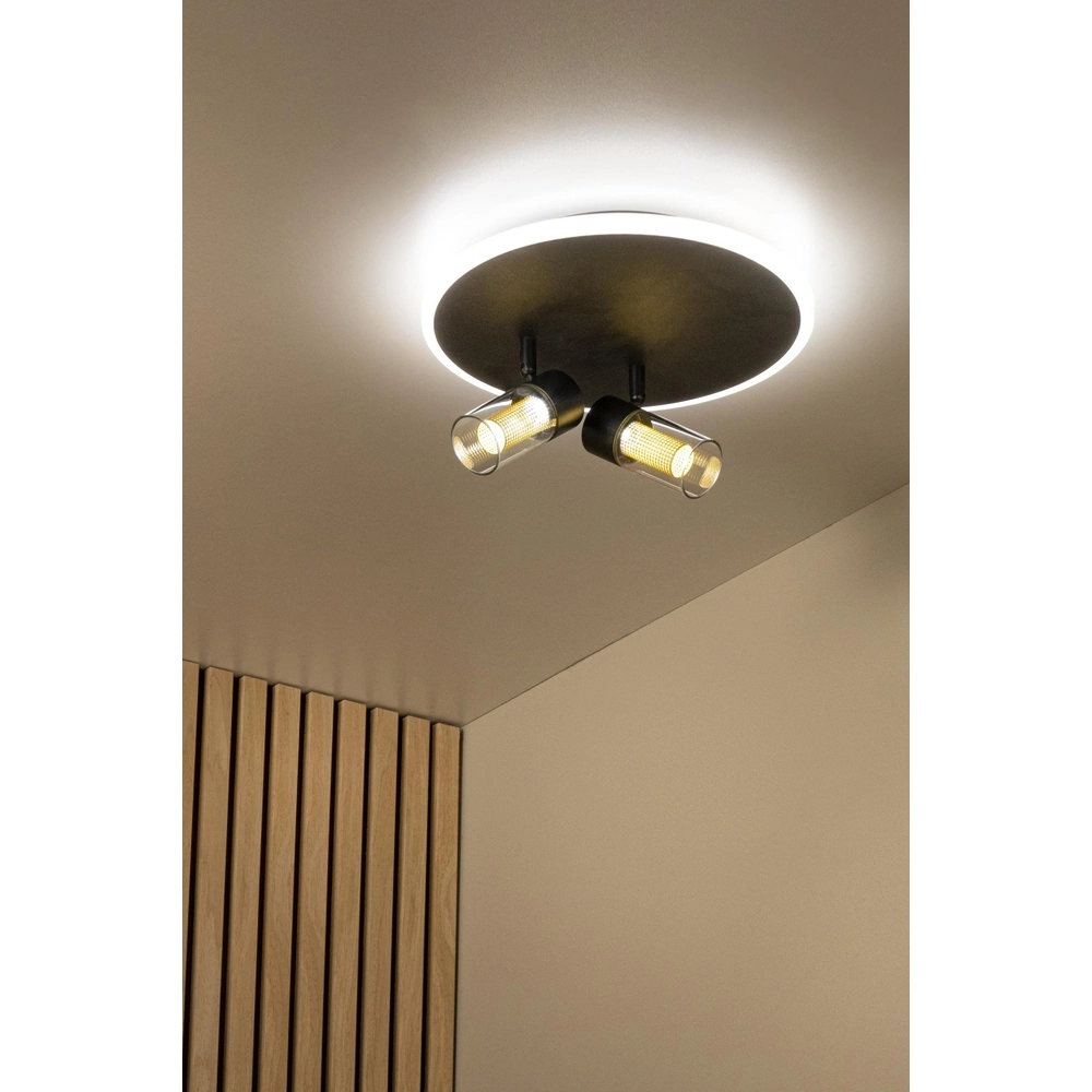 Strakke plafondlamp Everina Ø 30cm Lucide 5411212011046