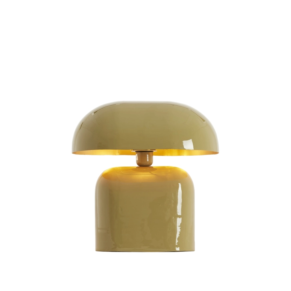 Schemerlamp Todd ovaal - glans taupe Light & Living 8717807818920