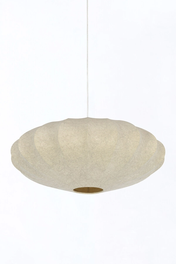 Japandi hanglamp Fay Ø 50cm crème Light & Living 8717807760403