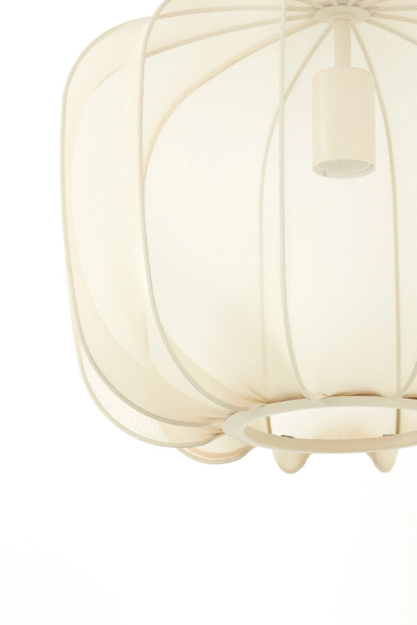 Japandi hanglamp Plumeria crème Ø 40cm Light & Living 8717807651398