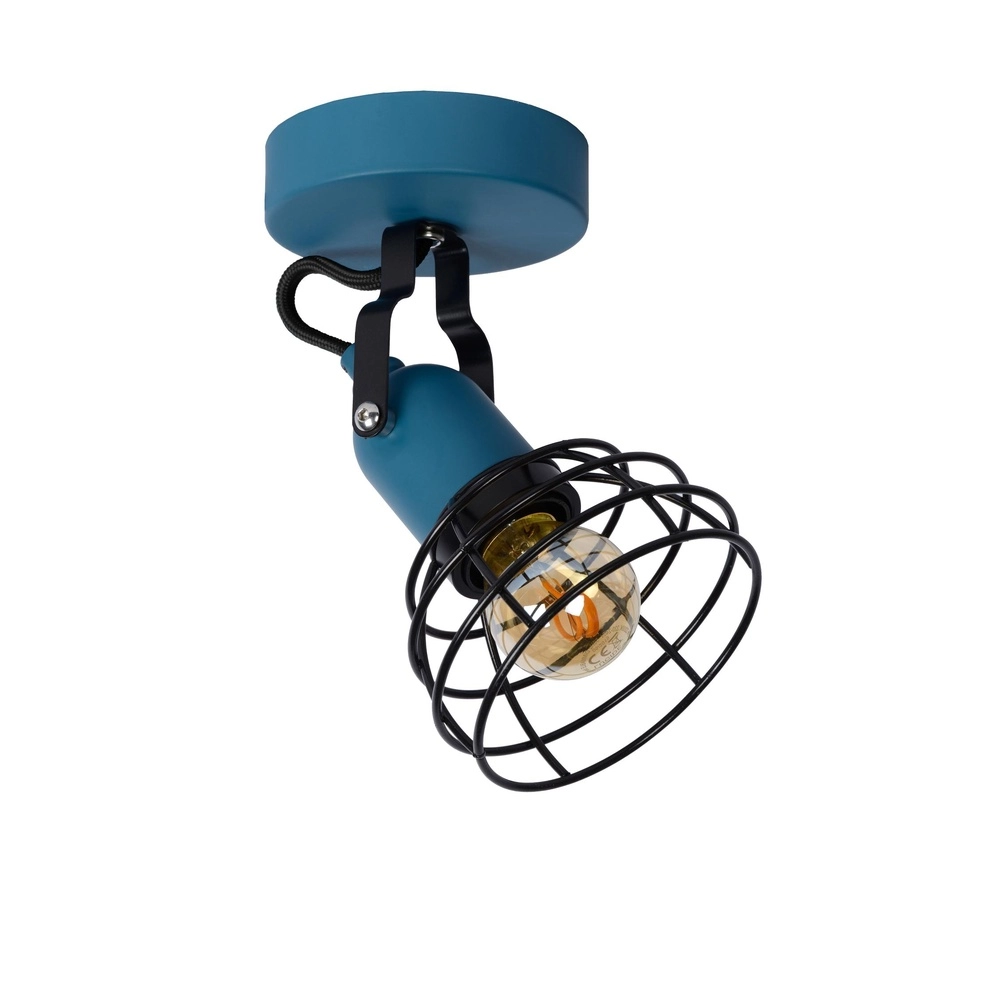 Plafondlamp Pola blauw