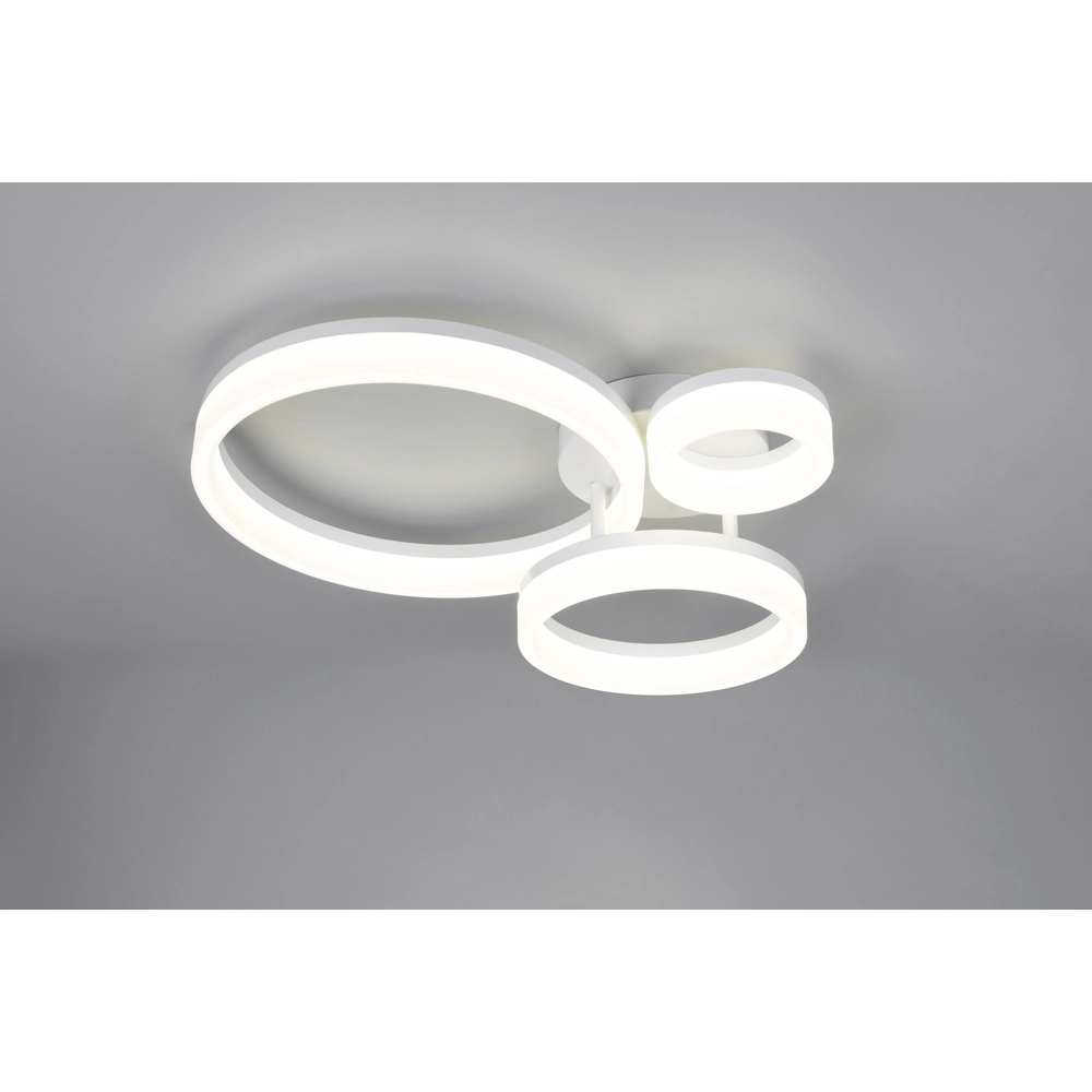 Design plafondlamp Scope M wit Trio 4017807656039