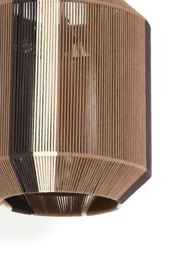 Hanglamp Kozana bruin Ø 36cm Light & Living 8717807758783