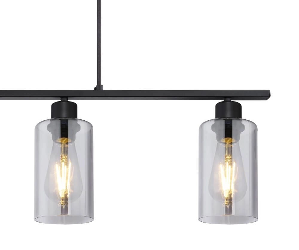 Hanglamp Hadera met smoke glas Globo 9007371411849