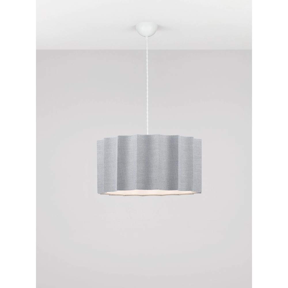 Design hanglamp Alve grijs Ø 45cm Lyora 5212017493668