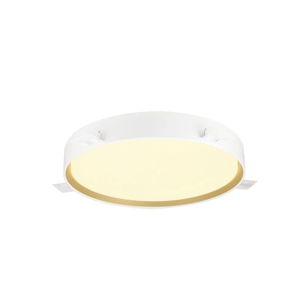 Plafondlamp Decona Ø 42cm zwart met goud - 3000K/4000K SLV 4024163302920