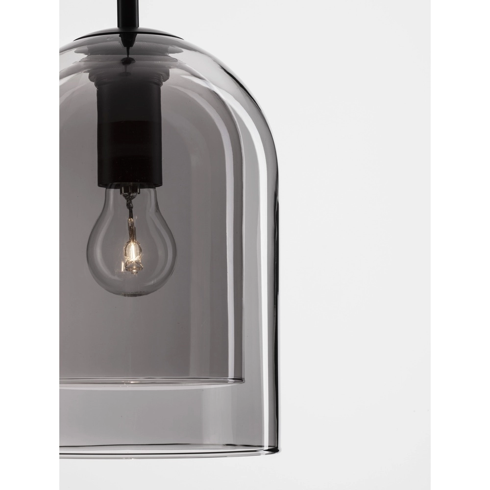 Hanglamp Velor enkel zwart Lyora 5212017431172