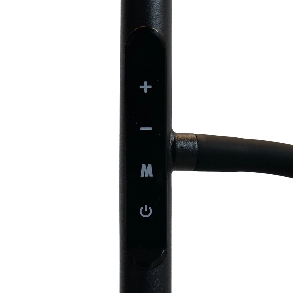 Vloerlamp Conivarino zwart Eglo 9008606356577