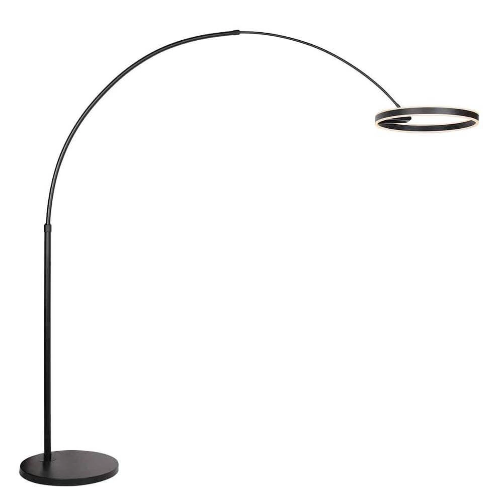 Design booglamp Ringlux zwart
