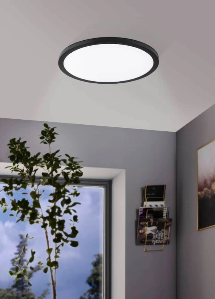 Inbouwlamp Fueva Flex zwart 3000K Eglo 9002759988678