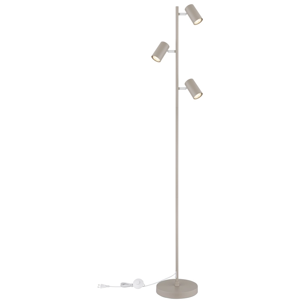 Vloerlamp Robby zand bruin Globo 9007371569694