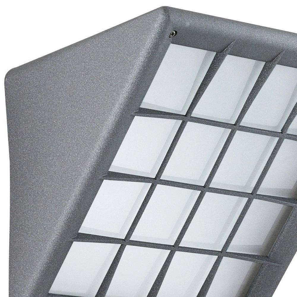 Wandlamp modern Triangolo Grid 19cm grafiet Franssen 8010789003453