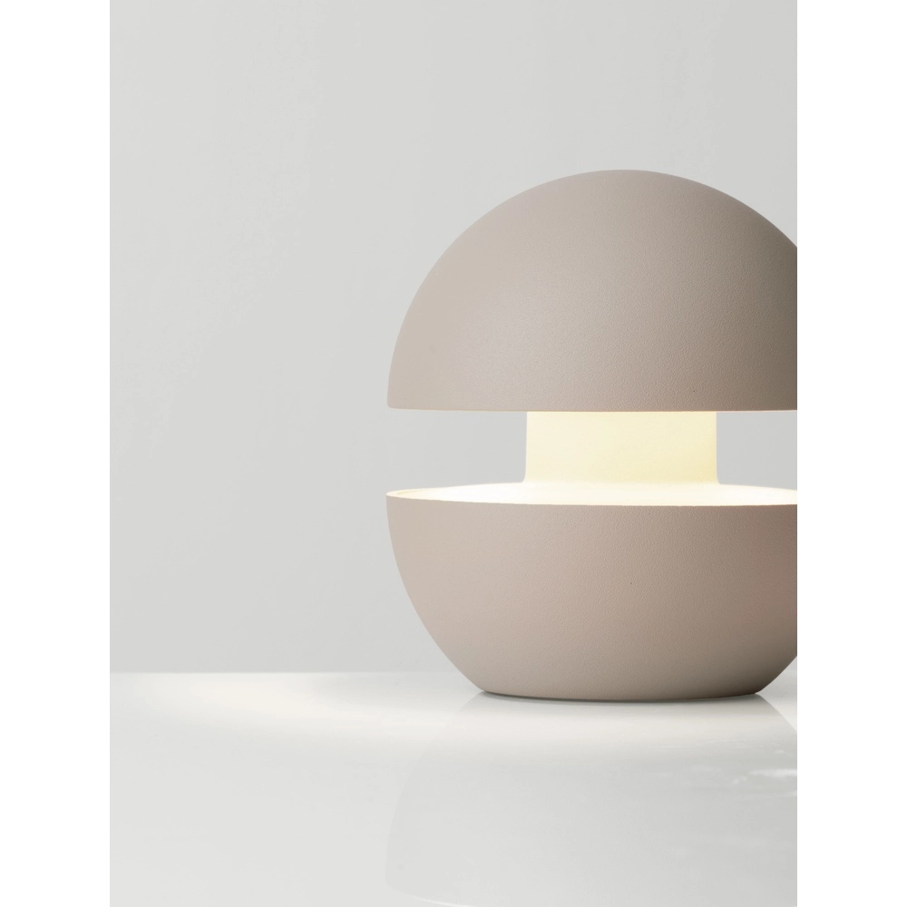 Table lamp Puk rechargeable sand brown Lyora 5212017478559