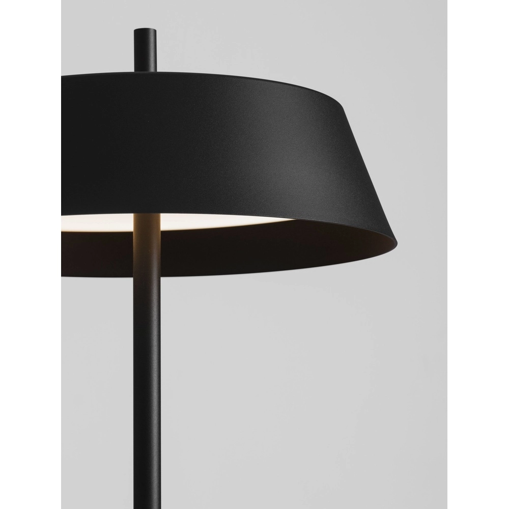 Strakke vloerlamp Velio zwart design Lyora 5212017489029