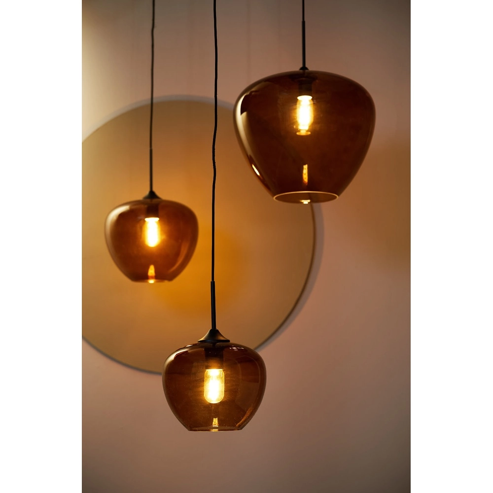 Hanglamp Mayson Ø 23cm amber Light & Living 8717807614157