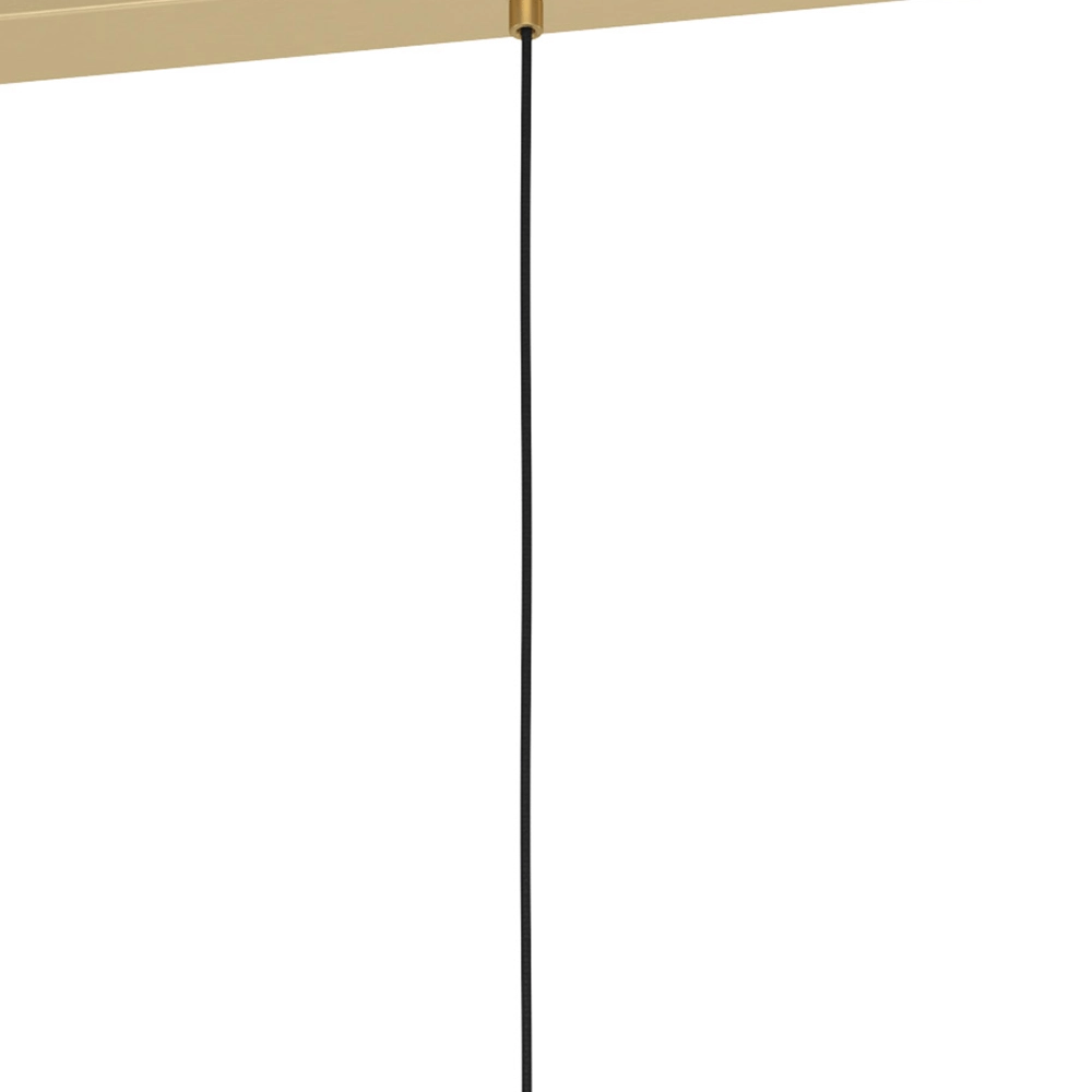 Gouden eettafellamp Cerasella met glas Eglo 9002759996291