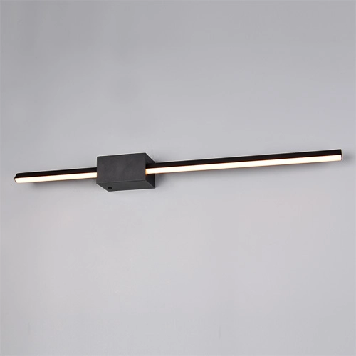 Moderne wandlamp Cassino zwart 70,5cm Trio 4017807683226