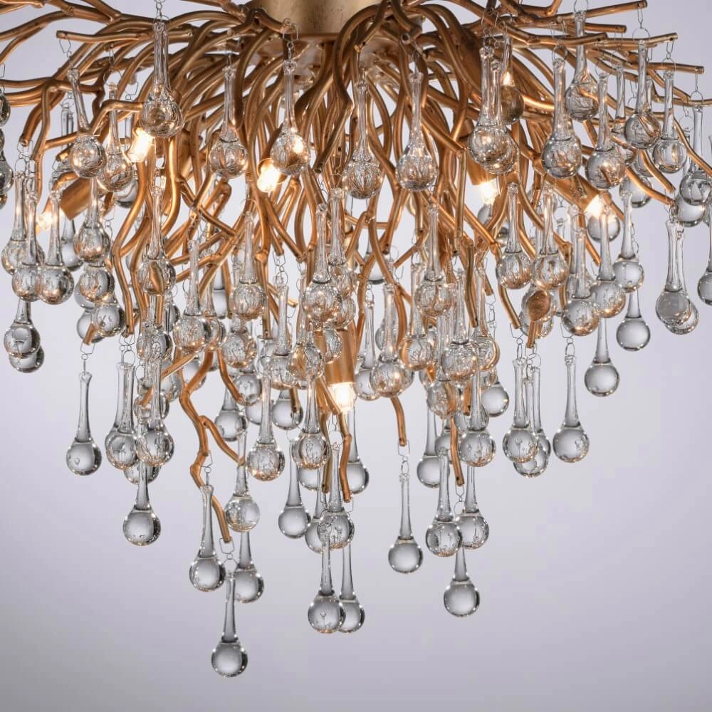 Kroonluchter Icicle messing 50cm Paul Neuhaus 4012248352083