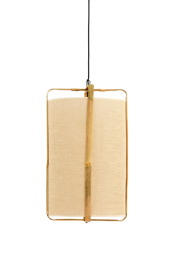 Crème hanglamp Sendai Ø 37cm Light & Living 8717807693459