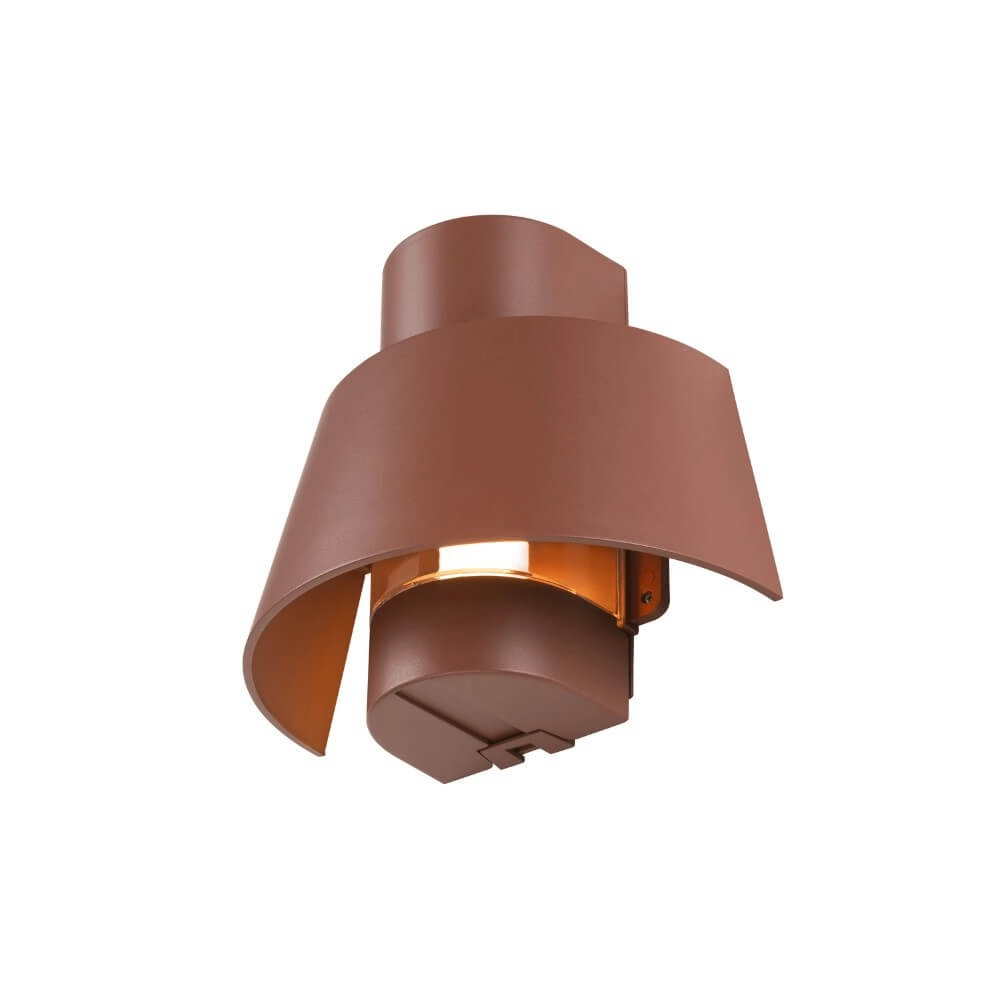 Roestbruine muurlamp Phontoni 1x E27 Roestbruine muurlamp Phontoni 1x E27
