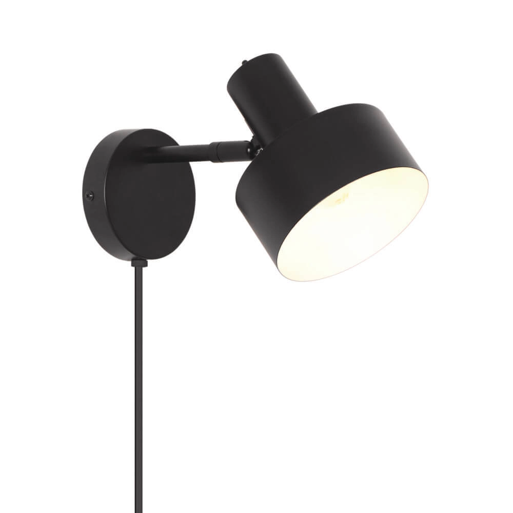Design wandlamp Matis zwart